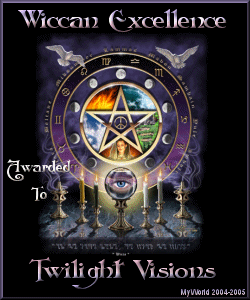 My World's Wiccan Excellence Award