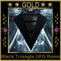 Black Triangle UFO Roma Gold Award